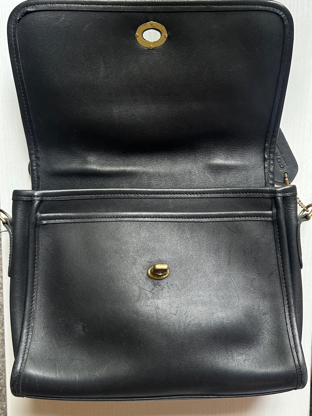 Vintage Coach Court Bag - Picture 2 of 6